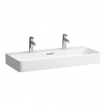 Praustuvas Laufen VAL 950x420x115 mm, su 2 angomis maišytuvams 